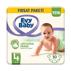 Evy Baby Bebek Bezi 4 Maxi 30 Ad 7-14 Kg