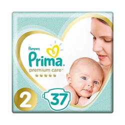 Prima Bebek Bezi Premium Care 2 Beden Mini İkiz Paket 4-8 kg 37 Adet